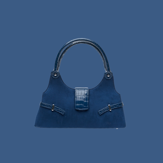 Rêverie Bag [Suede] in Ocean