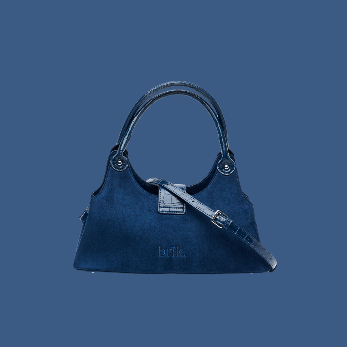 Rêverie Bag [Suede] in Ocean