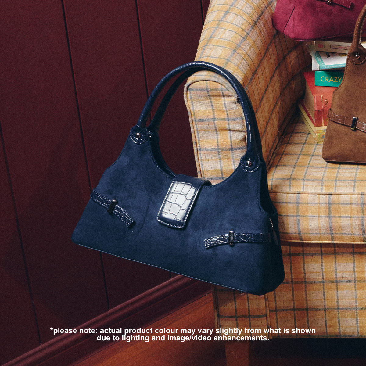 Rêverie Bag [Suede] in Ocean