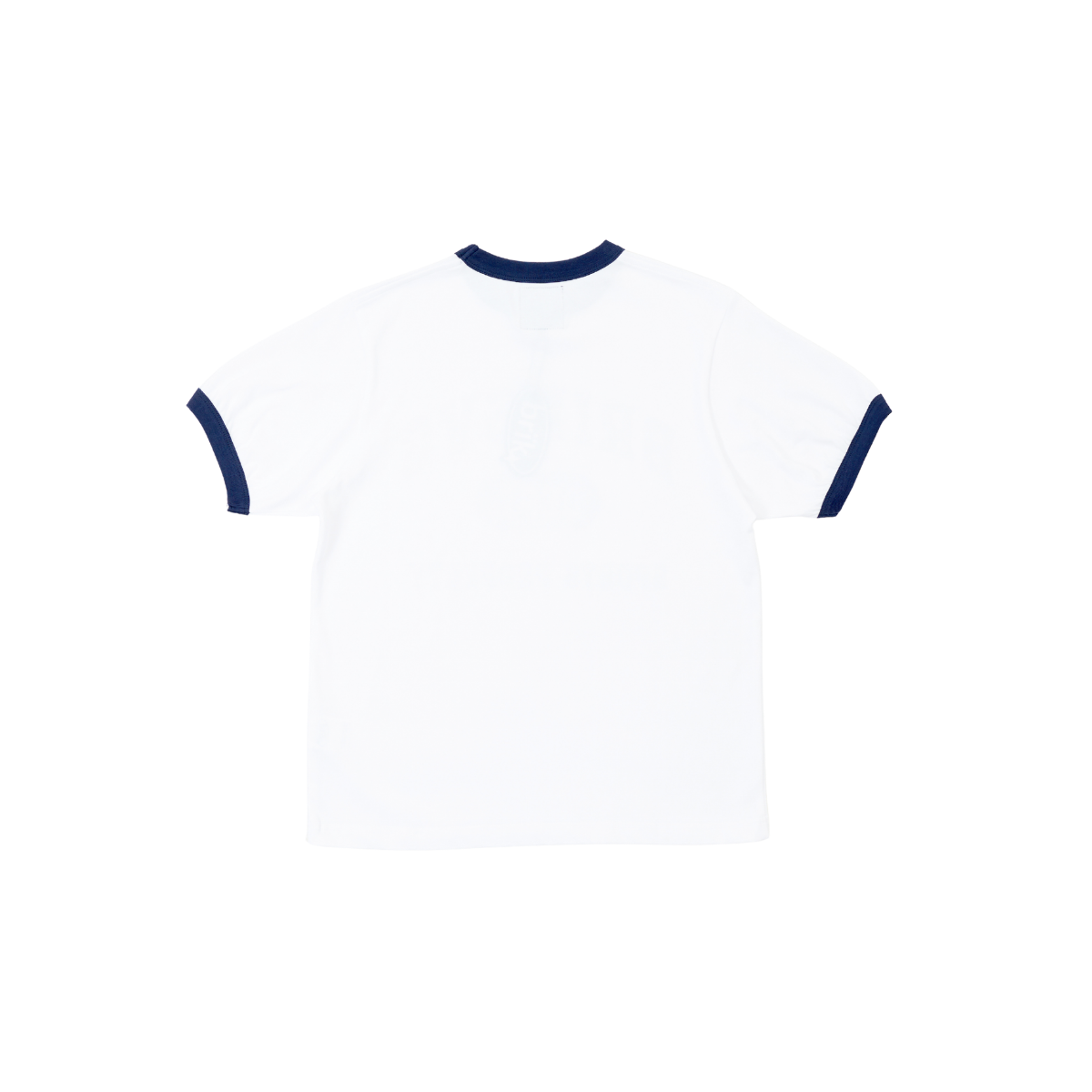 Ringer Tee in White