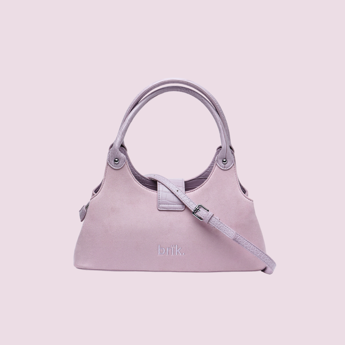 Rêverie Bag [Suede] in Lavender