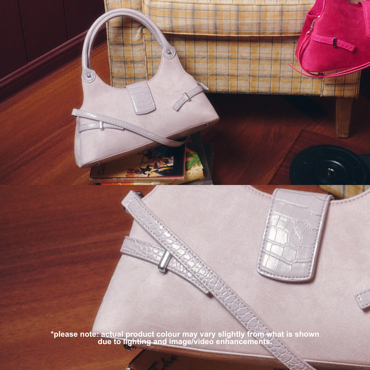 Rêverie Bag [Suede] in Lavender