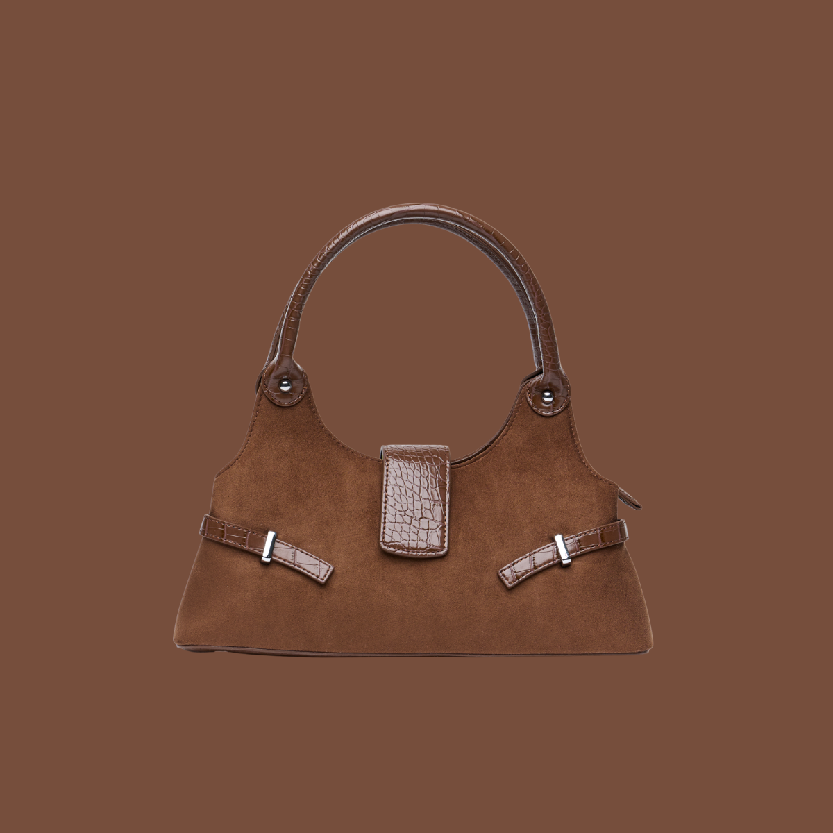 Rêverie Bag [Suede] in Tiramisu