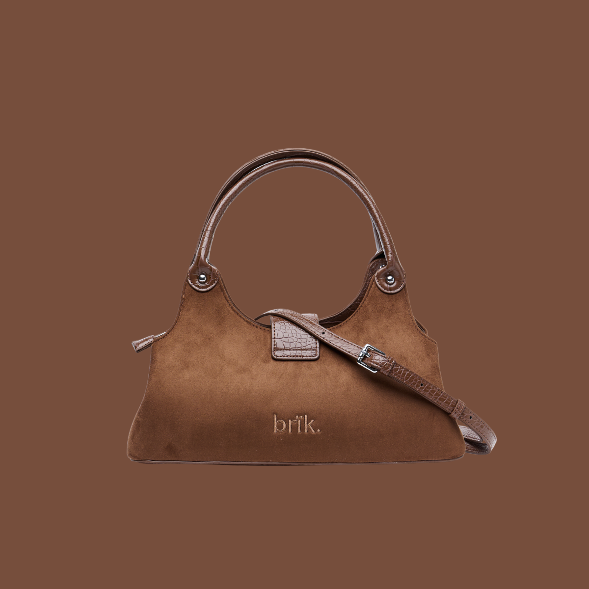 Rêverie Bag [Suede] in Tiramisu