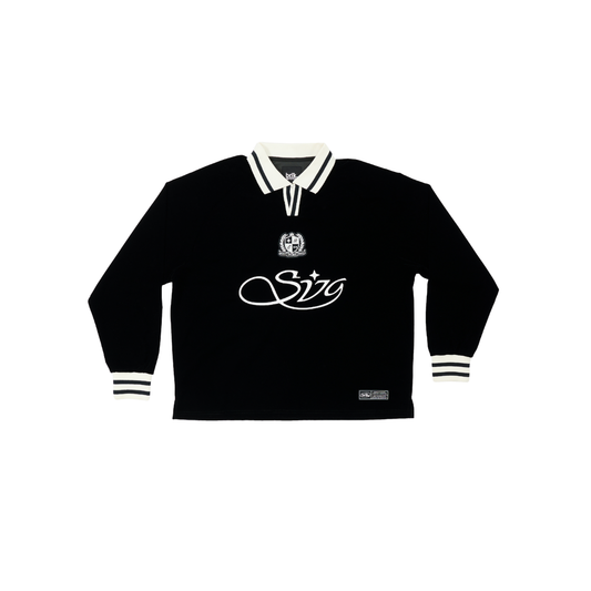 Velvet Jersey in Black