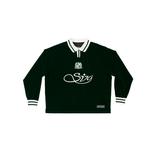 Velvet Jersey in Green