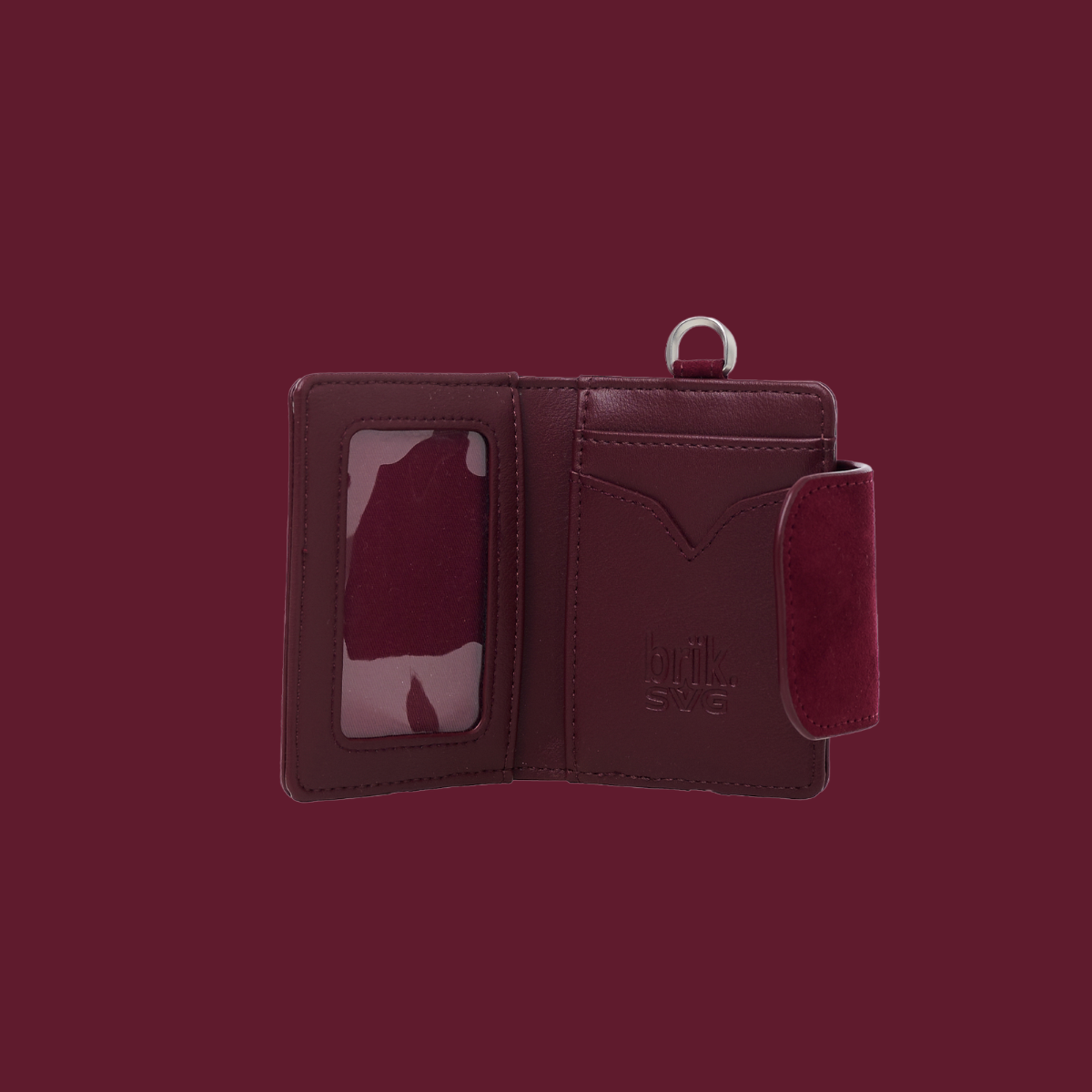 [Player 1] Compact Pal in Burnt Maroon