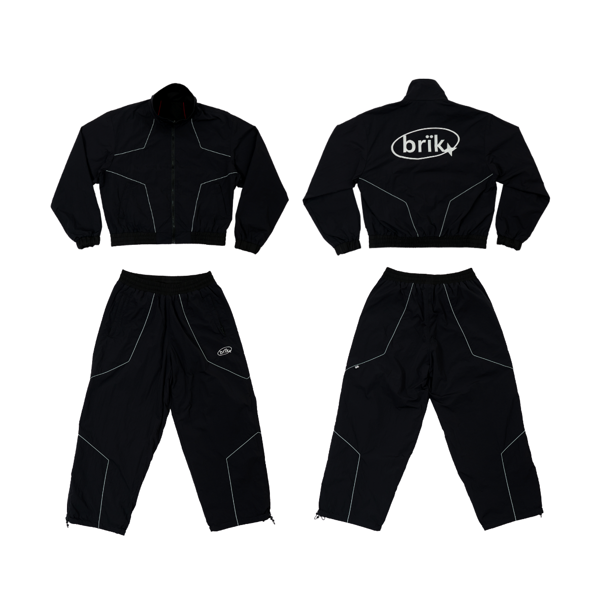 Reversible Trackset in Black