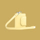 Compact Pal in Butter Yellow